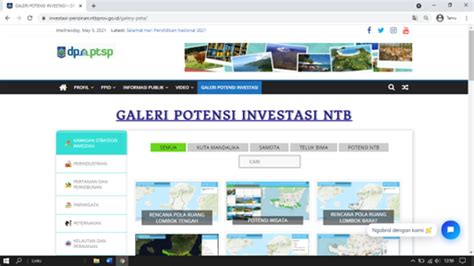 PEMBUATAN APLIKASI PEMETAAN POTENSI UNGGULAN INVESTASI NTB BERBASIS