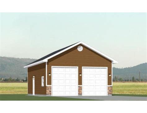 24x36 2 Car Garage 864 Sq Ft Pdf Floor Plan Instant Download Model 27d Etsy