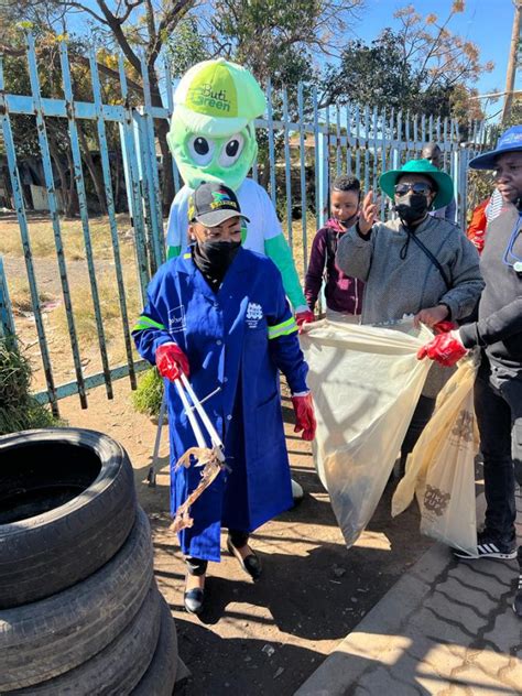 Deputy Minister Pilane Majake Leads Successful Clean Up Campaign In