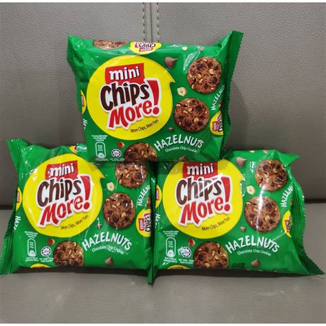 Chipsmore Mini Hazelnuts Chocolate Chip Cookies G Shopee Malaysia