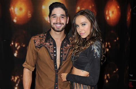 Alexis Ren Alan Bersten Kiss On Dancing With The Stars J 14