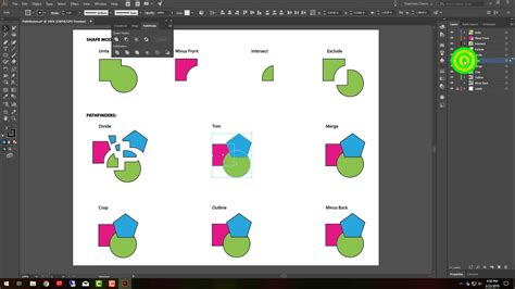 Pathfinder Adobe Illustrator How To Combine Objects In Illustrator