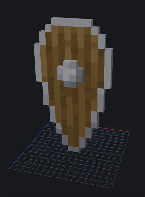 How To Open The Shield Model In Blockbench Resource Pack Help