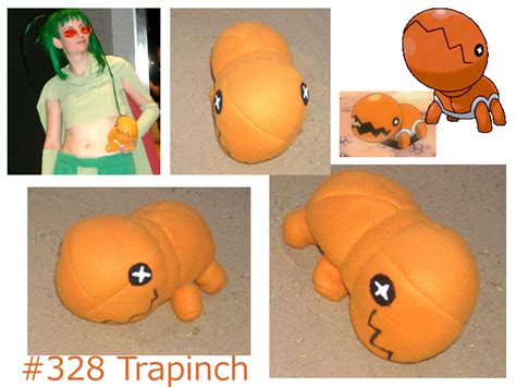 Trapinch Plushie by ArtikGato on DeviantArt