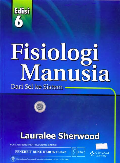 Download Buku Kedokteran Fisiologi Manusia Dari Sel Ke Sistem Edisi 6