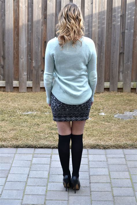 Styling Knee High Socks For Winter And Fall