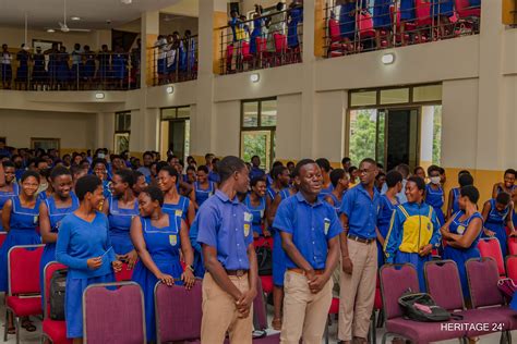 Students Of St Johns Grammar Shs Visit Heritage Christian University