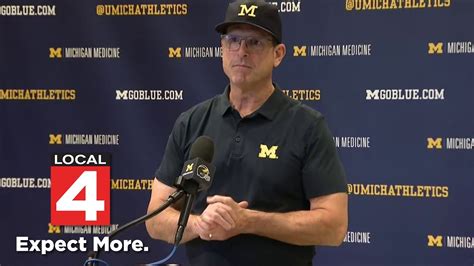 U M Drops Lawsuit Jim Harbaugh Accepts 3 Game Suspension Youtube