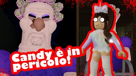 Candy scappa dalla NONNA più CATTIVA di ROBLOX Gameplay YouTube