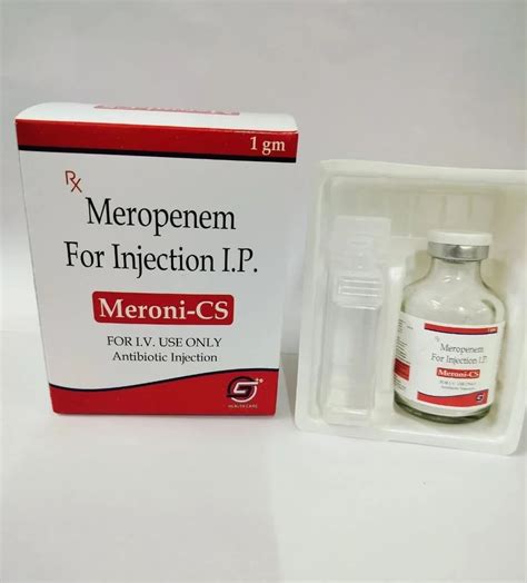 1gm Meroni CS Meropenem Injection 20 Ml At Rs 150 Box In Ambala ID