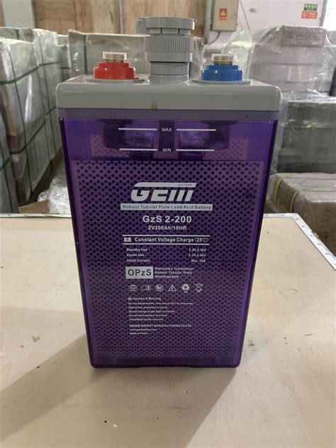 GEM Battery I OPzS Batteries 2V 200AH For Solar Wind Power Telecome