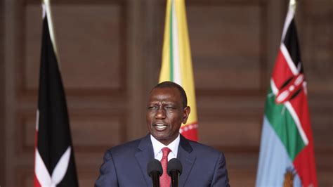 Kenyas Ruto Accuses Ford Foundation Of Backing Protests