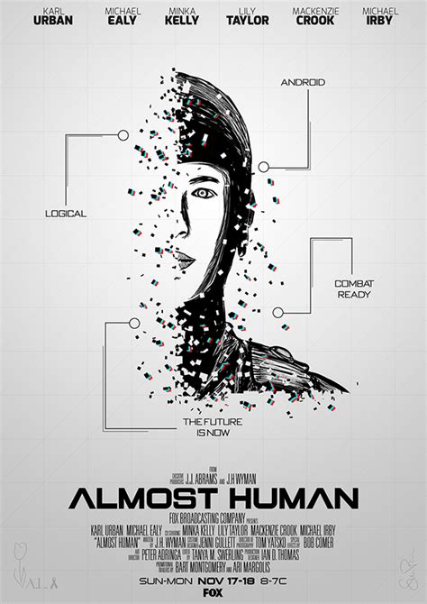 Almost Human - "Movie" Poster Art on Behance