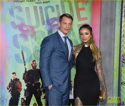 Photo Joel Kinnaman Scott Eastwood Suit Up For Suicide Squad Premiere