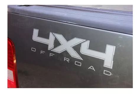 Sticker X Off Road Para Batea Compatible Con Pick Up F Meses Sin