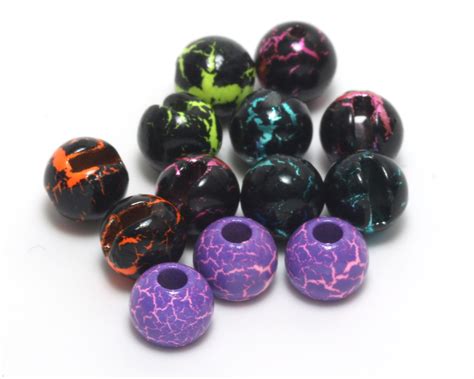 Crackle Tungsten Beads Fly Tying Beads