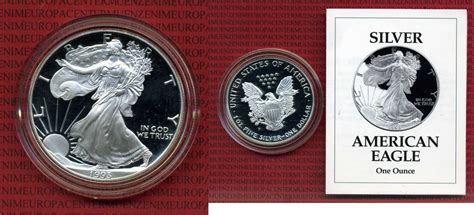 Usa Dollar Silberm Nze Liberty Silver Eagle Pp Unze Silber