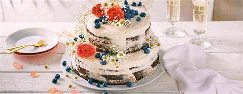 Naked Cake Mit Heidelbeere Rezept Lidl Kochen