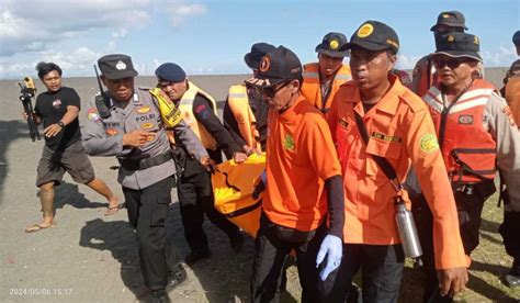 Korban Terseret Arus Di Pantai Saba Gianyar Bali Ditemukan Meninggal