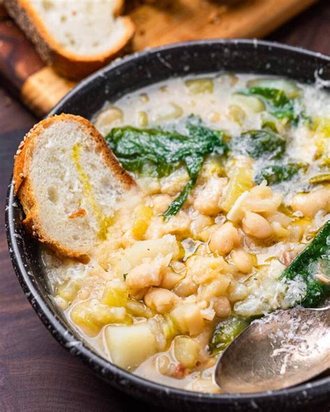 Escarole And Bean Soup Sip And Feast