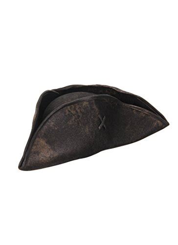 Elope Black Caribbean Pirate Hat Funtober