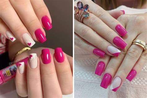 Ideias De Unhas Rosa E Branco Para Arrasar Na Temporada De Primavera Ver O