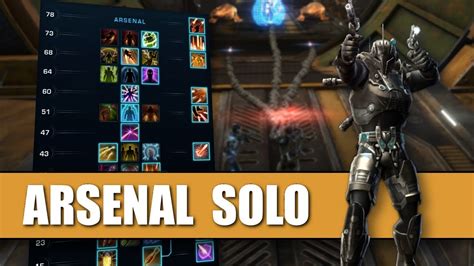 Swtor Arsenal Mercenary Best Solo Build Guide Youtube