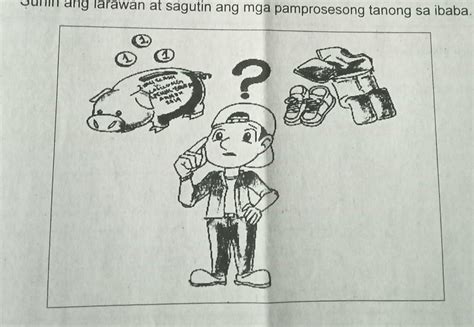 Gawain 1 LARAWANG HINDI KUPAS Suriin Ang Larawan At Sagutin Ang Mga