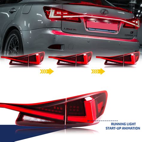 Led Red Tail Lights Middle Lamp For Lexus Is Is Isf