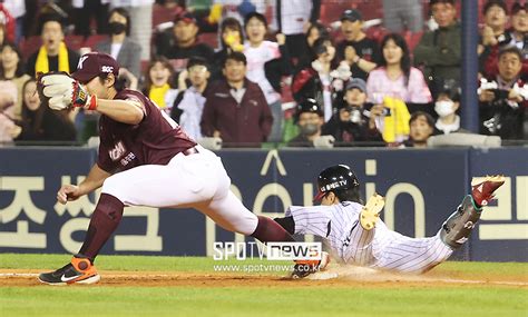 9회 도루 실패→10회 끝내기 안타 신민재 가도 된다고 했는데 안 가면 여기 있을 이유가 없다