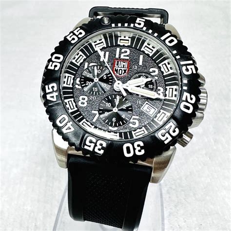 Yahooオークション 美品 Luminox ルミノックス Navy Seals Steel ネ