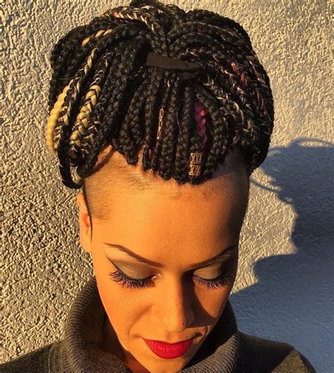 Top 20 Box Braids Updo Hairstyles Braided Hairstyles Updo Box Braids