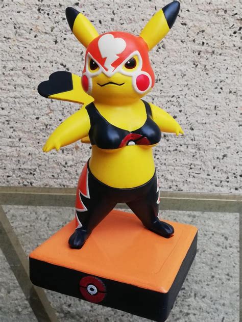 Sillytoys Sexy Pikachu Libre 3d Printed