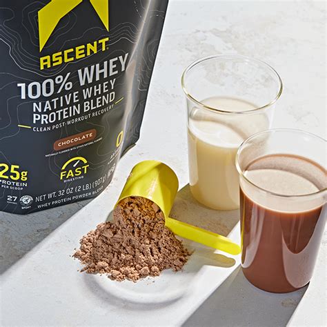 Chocolate Peanut Butter Protein Powder Ascent Protein