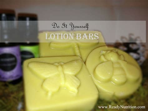 Diy Lotion Bars Ready Nutrition Official Website Healthy Living