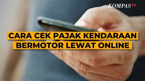 Cara Cek Pajak Kendaraan Online