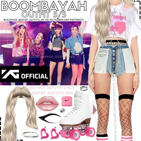 BLACKPINK -BOOMBAYAH_MV INSPIRED OUTFIT 5/5 (@KPOP_OUTFITS_MV ON ...