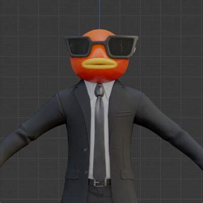 Fortnite Agent Fishstick - 3D Model by geumy