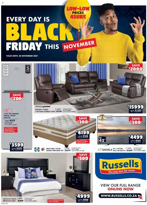 Russells Black Friday Catalogue Russells Specials Black Friday