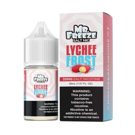 Nicsalt Mr Freeze Lychee Frost 30ml Podvape Loja Online