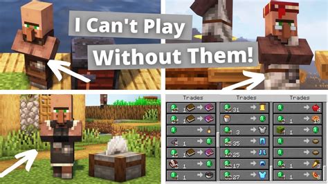 Top Villager Trades In Minecraft Youtube