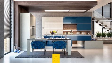 Cucina Blu 45 Idee Di Arredo In Stile Moderno E Classico Mondodesign It