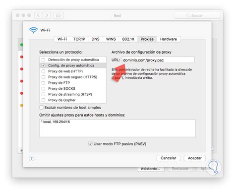 C Mo Configurar Servidor Proxy En Macos Sierra Solvetic