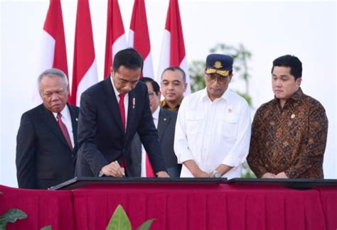 Resmikan Landasan Pacu 3 Presiden Harapkan Peningkatan Layanan Bandara