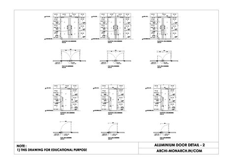 Aluminium Door Detail Two ⋆ Archi Monarch