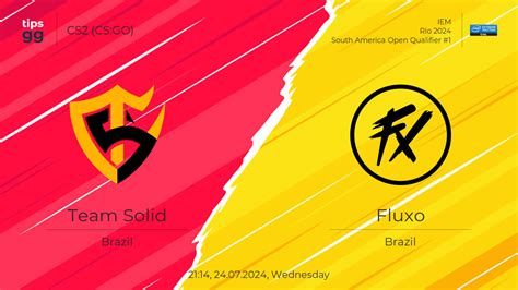 Team Solid Vs Fluxo 24 07 2024 Match Prediction CS2 CS GO Tips GG