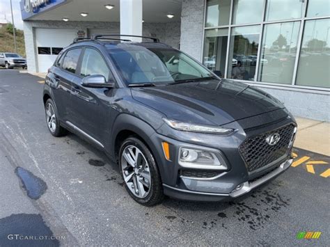 2020 Thunder Gray Hyundai Kona Limited Awd 135412312 Photo 2