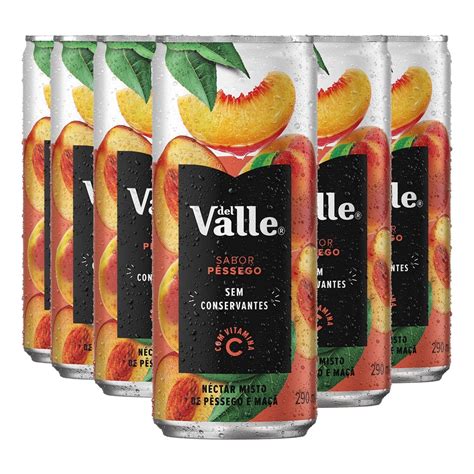 Suco Nectar Del Valle P Ssego Lata Ml Latas Pack Shopee Brasil