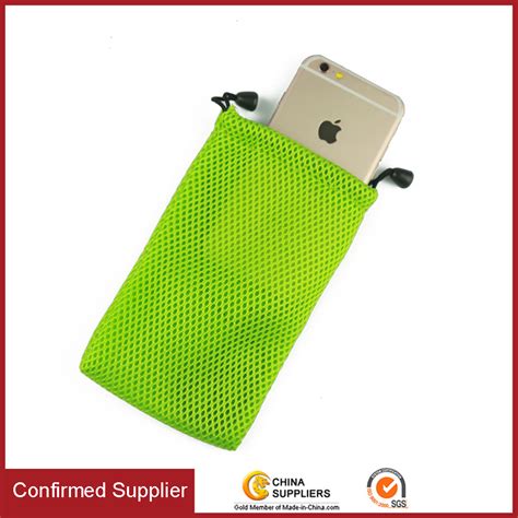 Bulk Personalized Mobile Phone Microfiber Cleaning Cloth And Pouch