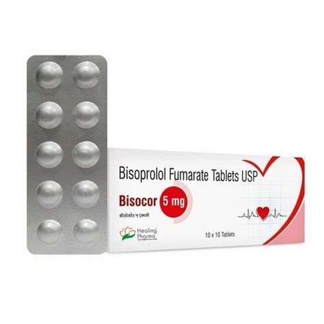 Bisocor 5mg Tablet At 95 Stripe Bisoprolol Fumarate Tablet In Umred